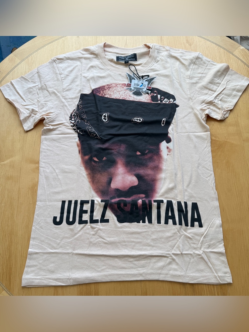 NWT Reason Diplomats Empire Juelz Santana Rap Tee Double Sided Medium Shirt